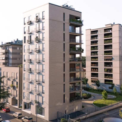 Le Torri - Edifici residenziali con giardino (2021)